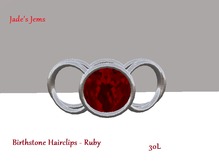 Ruby Hair Clip