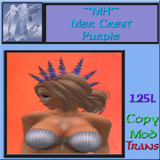 ~*MH*~ Mer Crest Purple