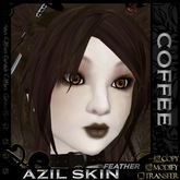 =^.^= Curious Kitties - Azil Feather Skin - Coffee