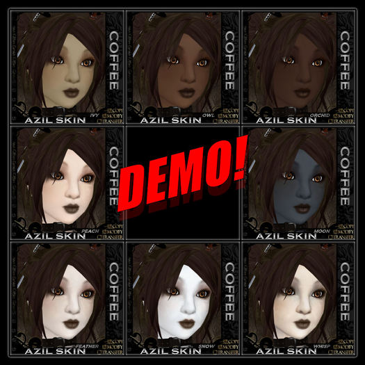 =^.^= Curious Kitties - Azil Skin - Coffee - DEMOS