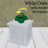 *ZG* Basic Crate - White