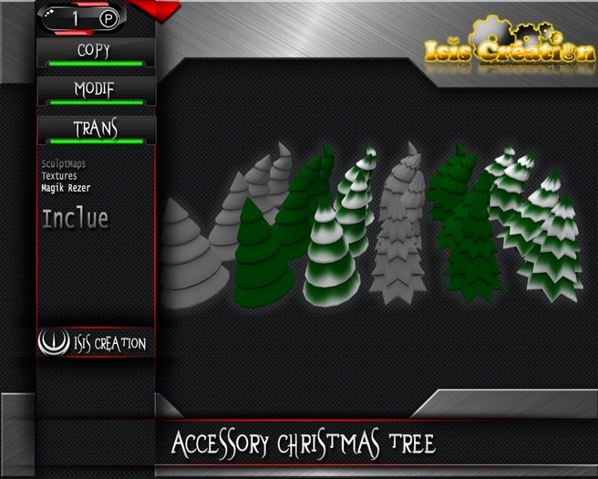 Accessory christmas tree Full Perm