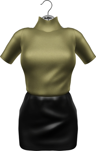NYU - S.I.N Mini Dress, Gold