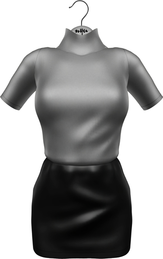 NYU - S.I.N Mini Dress, Silver