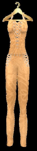 GSC Laced Up Peach Pant Set