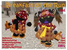 Tiny Breakfast on the Run RED Outfit