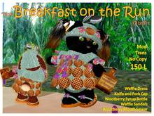 Tiny Breakfast on the Run Green Outfit 