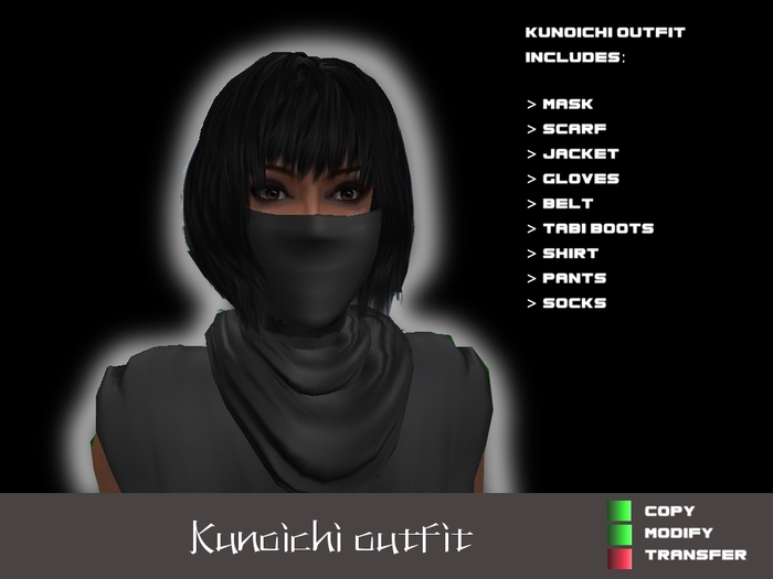 K-FACTORY KUNOICHI outfit