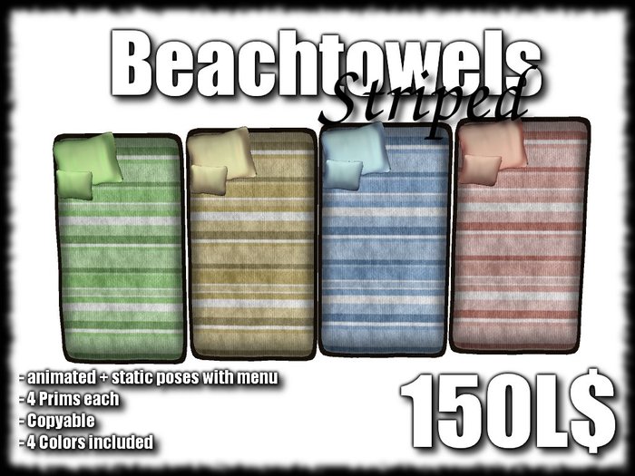 Beachtowels - Striped