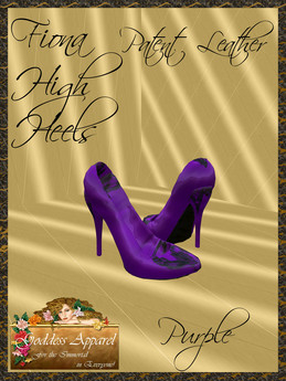 Second Life Marketplace - *Goddess* Fiona Heels Purple
