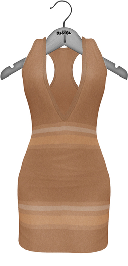 NYU - Razorback Dress, Short, Orange