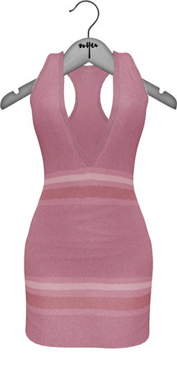 NYU - Razorback Dress, Short, Pink