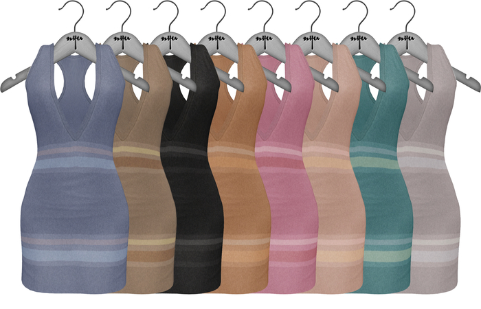 NYU - Razorback Dress, Short, Fatpack