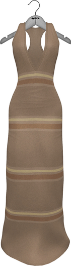 NYU - Razorback Dress, Long, Brown