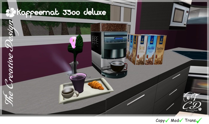 TCD Kaffeemat 3500  Deluxe "Sound and Steam"