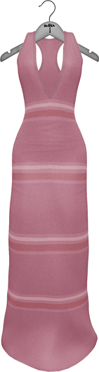 NYU - Razorback Dress, Long, Pink