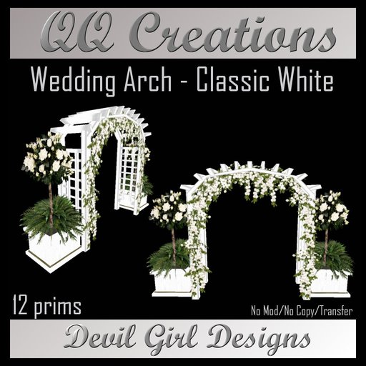 Wedding Arch - Classic White
