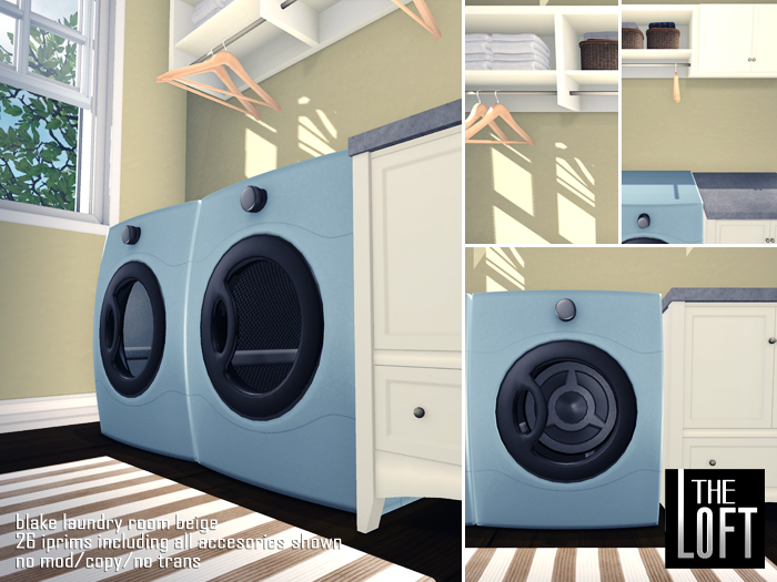 The Loft – Blake Laundry Room Beige