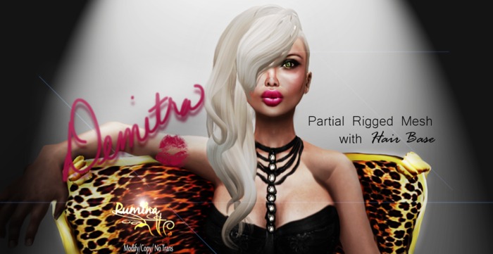 .:{Rumina}:. Demitra Mesh Hair DEMOS