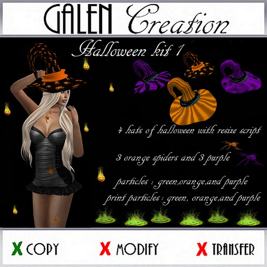 *** GALEN CREATION *** Halloween kit 1
