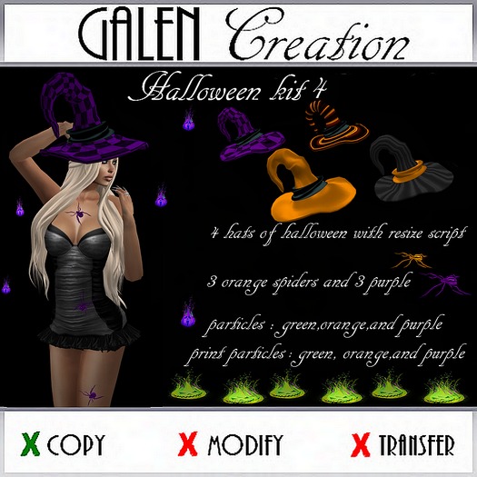 *** GALEN CREATION *** Halloween kit 4