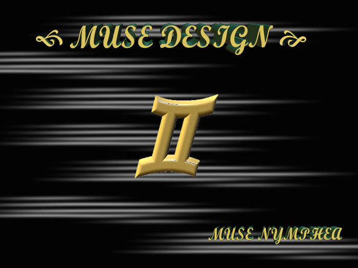 ★(`'•. MUSE DESIGN .•'´)★ ZODIAC DECAL GEMINI