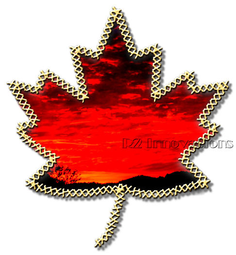 Sunset In Maple Leaf