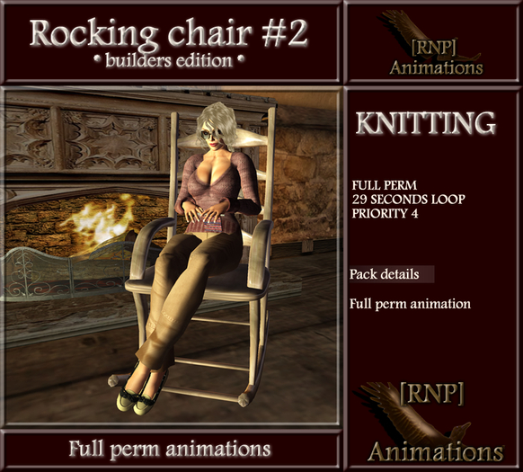 [RNP] Rocking chair #2_Knitting_Full Perm Animation