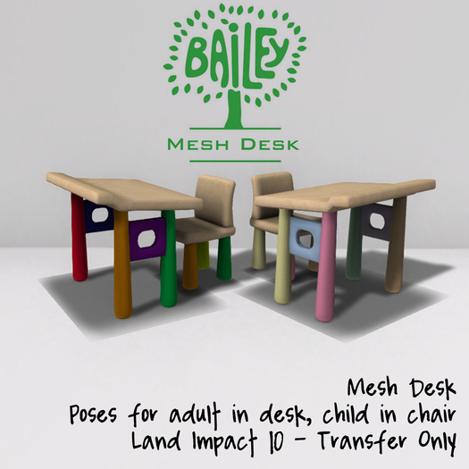 Tiny Spaces Bailey Desk (Primary)