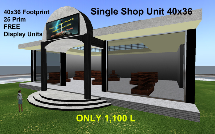 Single Shop Unit 40x36