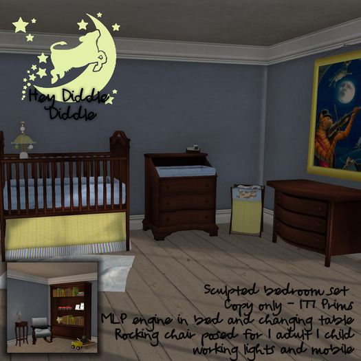 Tiny Spaces - Hey Diddle Diddle Tot Room