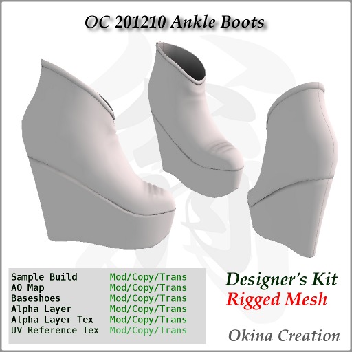 Designers kit OC 201210 AnkleBoots