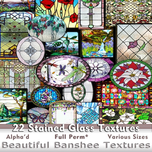 *BBT* 22 Stained Glass Textures
