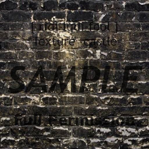 Texture 【CASTLE】 series ★ *wall 5-1 / Full permission