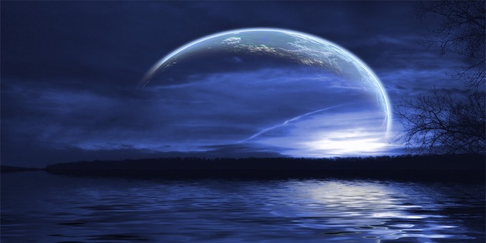 Moon  full perms back drop sim texture 1