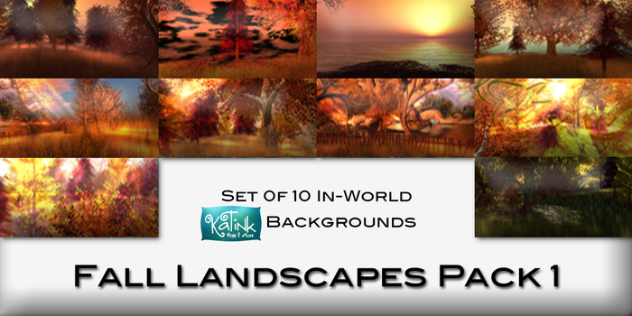 KaTink - Fall Landscapes Pack 1