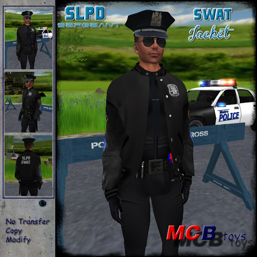 ::MCB:: SLPD Sergeant - SWAT - Mesh Jacket - Man - 100% MESH!