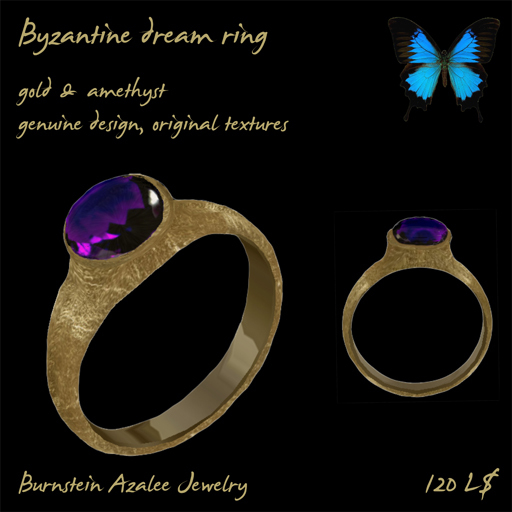 Byzantine dream ring - Amethyst