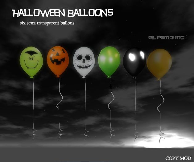 Halloween Balloons 