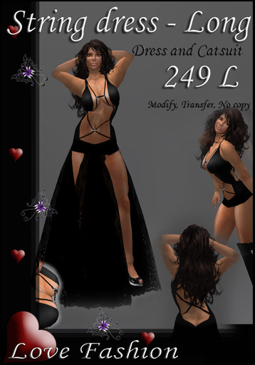 *Szen* String dress -Long