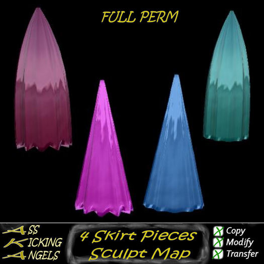AKA 4 Skirt Pieces Sculpt Map Ad