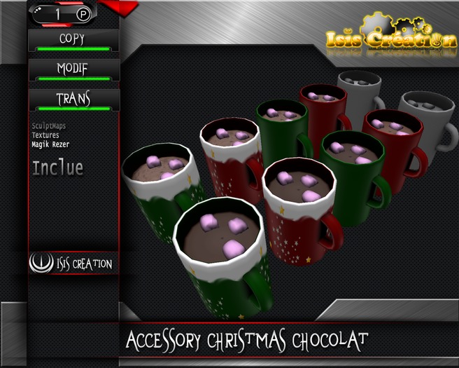 Accessory christmas Chocolat Full Perm