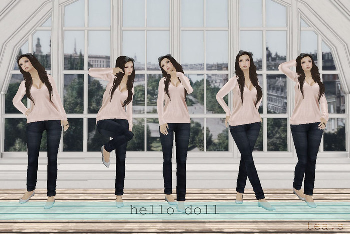 [tea.s] hello doll - singles set