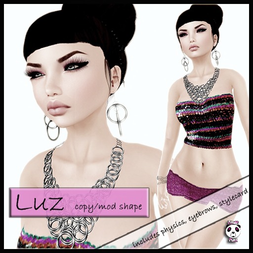 Panda Punx Luz Shape