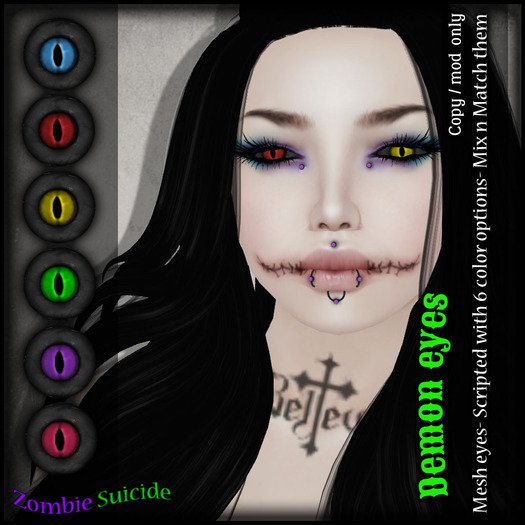:Z.S: Mesh Demon Eyes