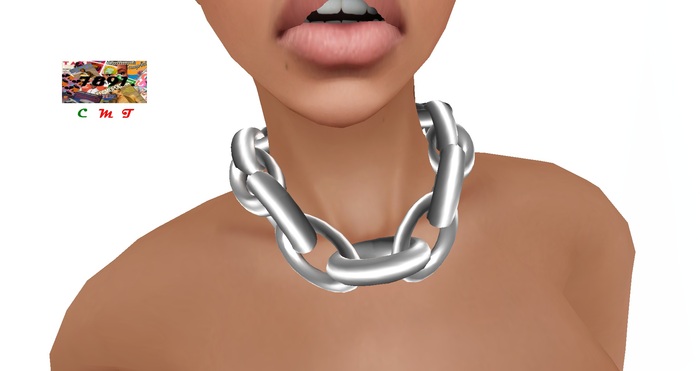[7891.] - Donkey Necklace - Silver (W\Resize)