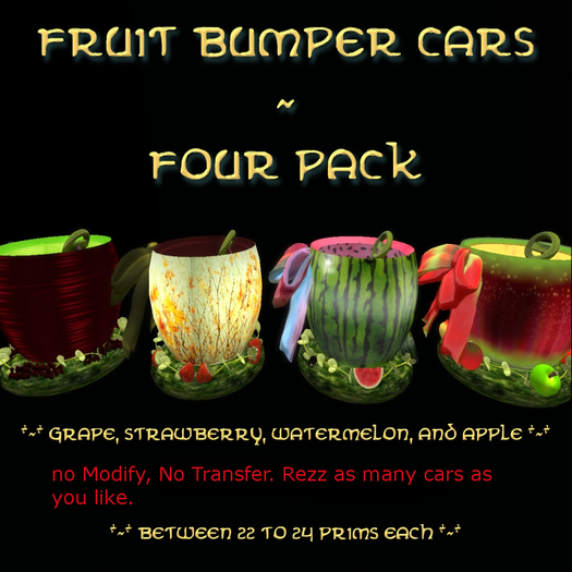 Fruit Bumper Cars Rezzer
