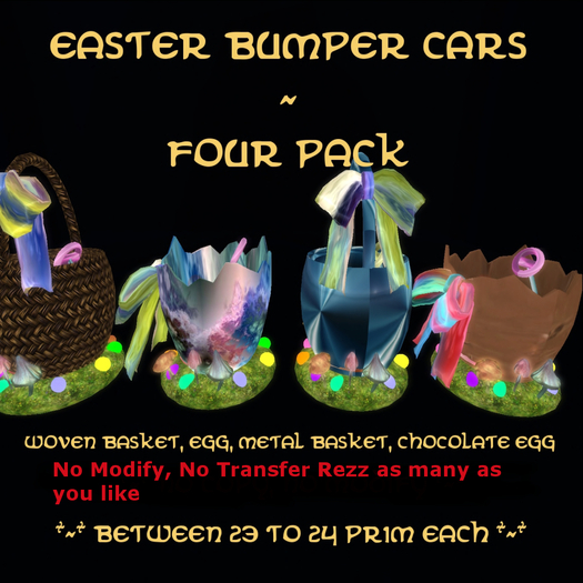 Easter Bumper Cars Rezzer