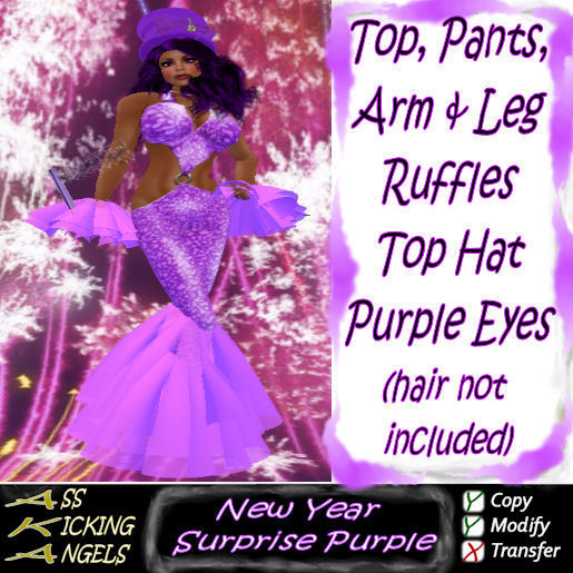 AKA New Year Surprise Purple Ad