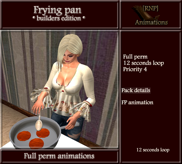 [RNP] Frying Pan_Full Perm Kitchen Animation
